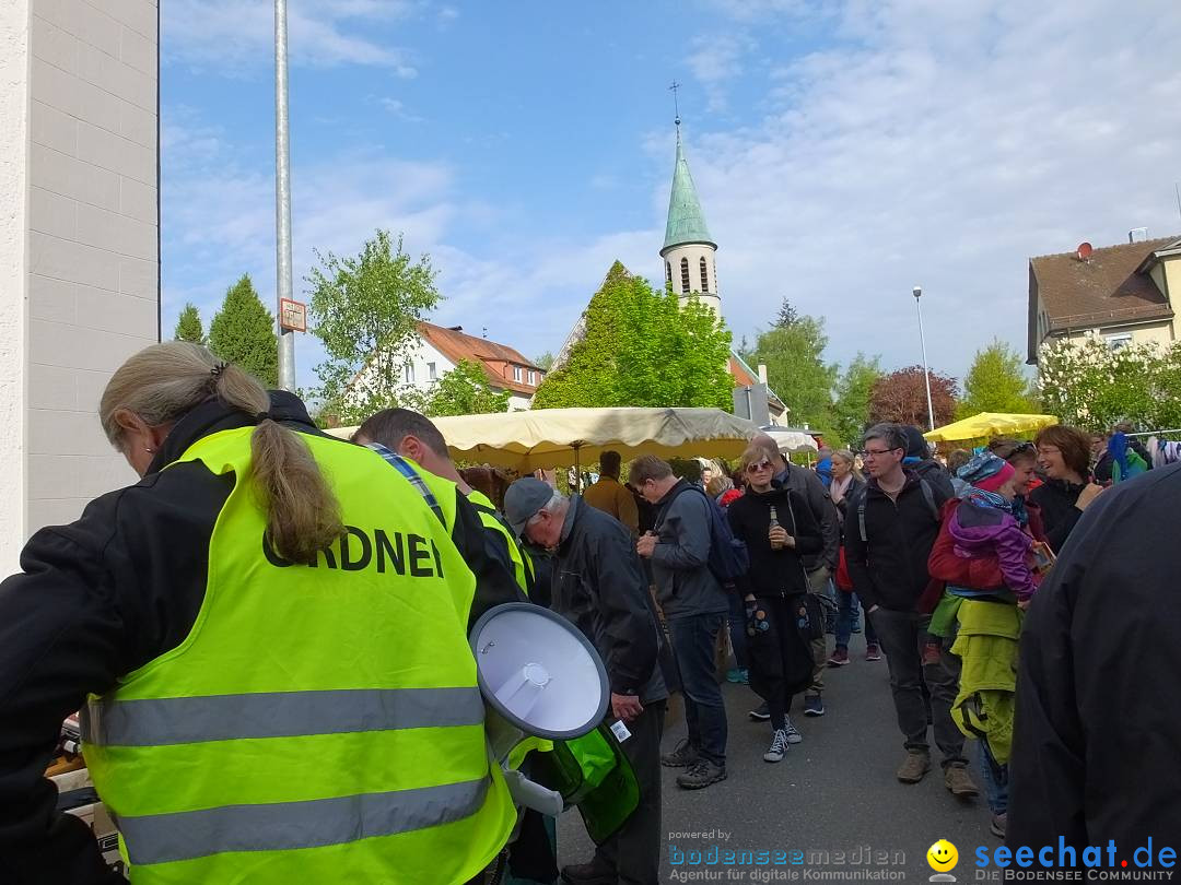 Flohmarkt in Riedlingen am Bodensee, 18.05.2019