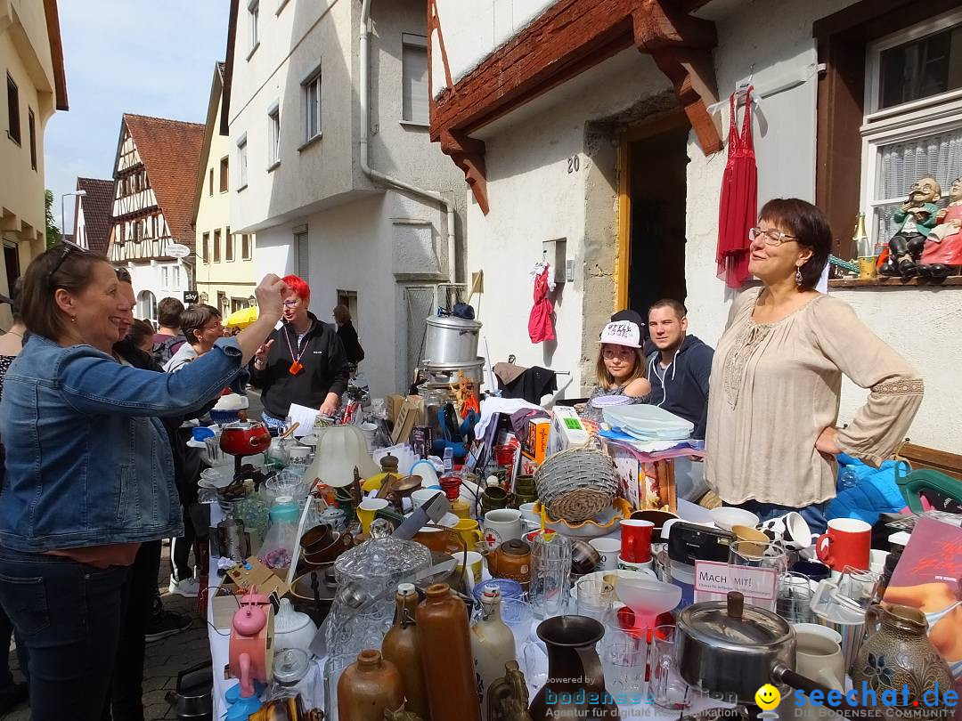 Flohmarkt in Riedlingen am Bodensee, 18.05.2019