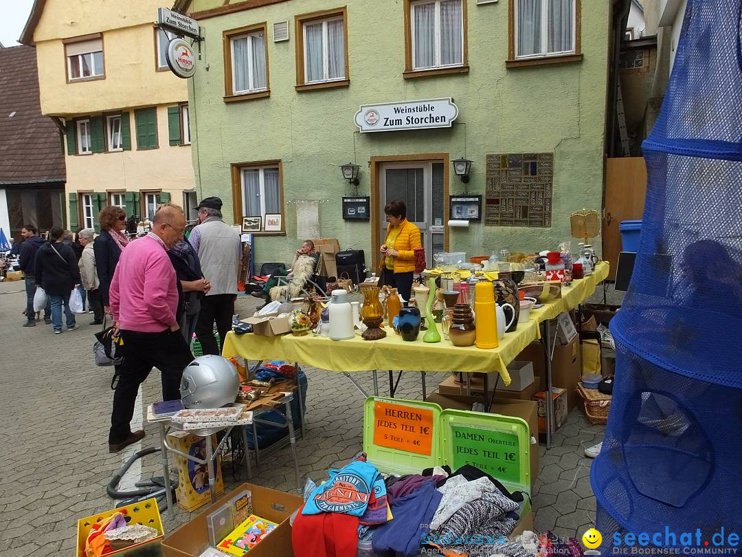 Flohmarkt in Riedlingen am Bodensee, 18.05.2019