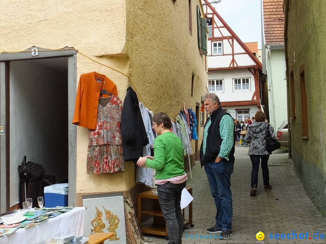 Flohmarkt in Riedlingen am Bodensee, 18.05.2019