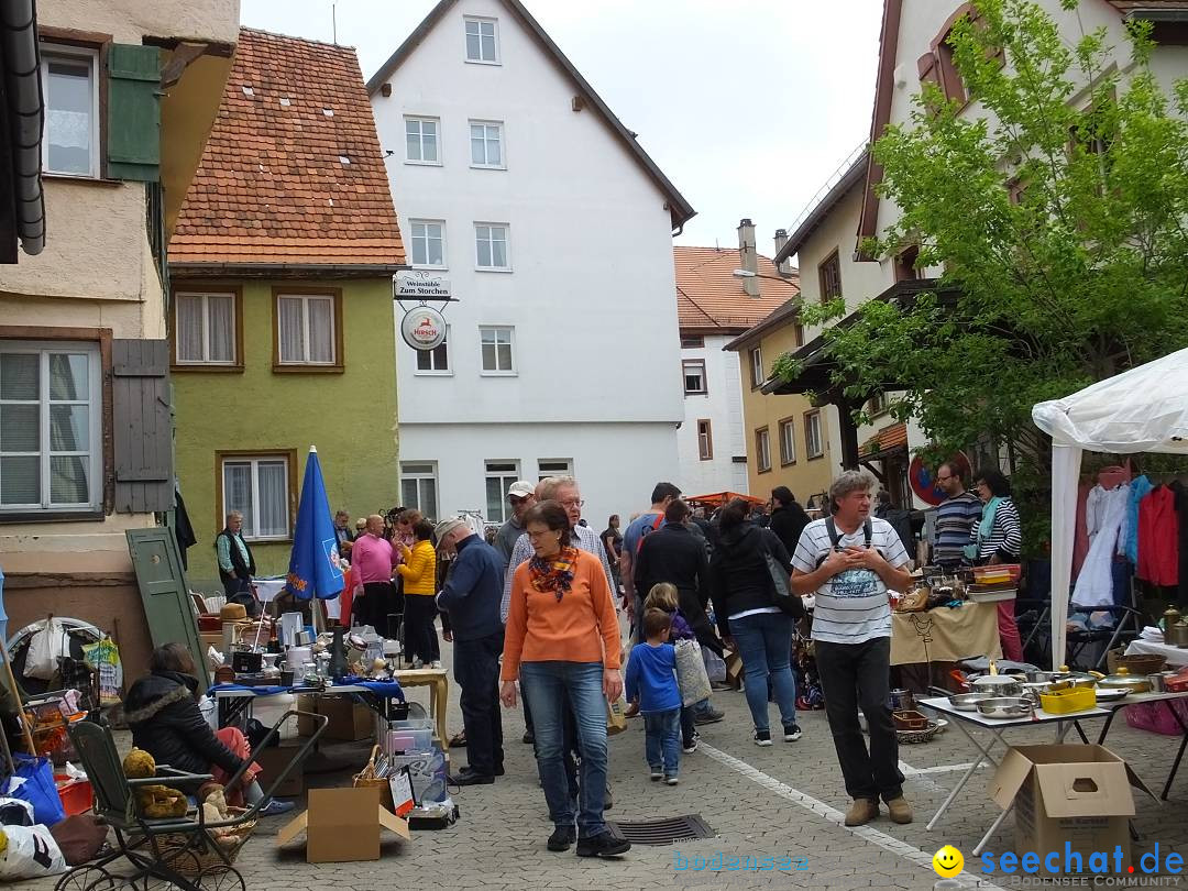 Flohmarkt in Riedlingen am Bodensee, 18.05.2019