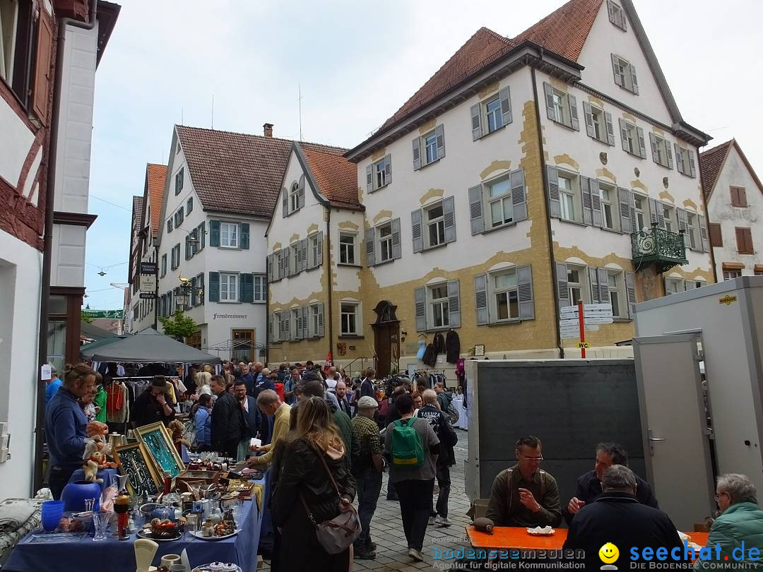 Flohmarkt in Riedlingen am Bodensee, 18.05.2019