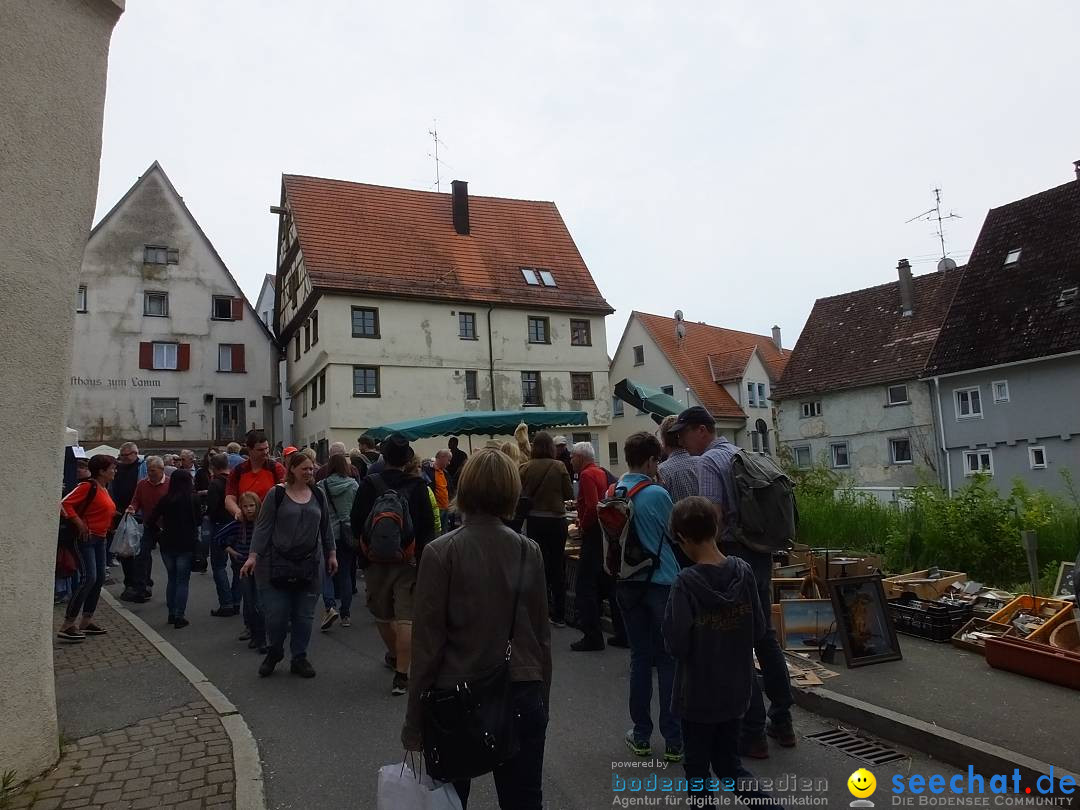 Flohmarkt in Riedlingen am Bodensee, 18.05.2019