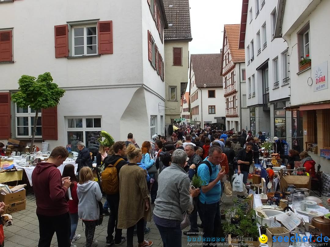 Flohmarkt in Riedlingen am Bodensee, 18.05.2019