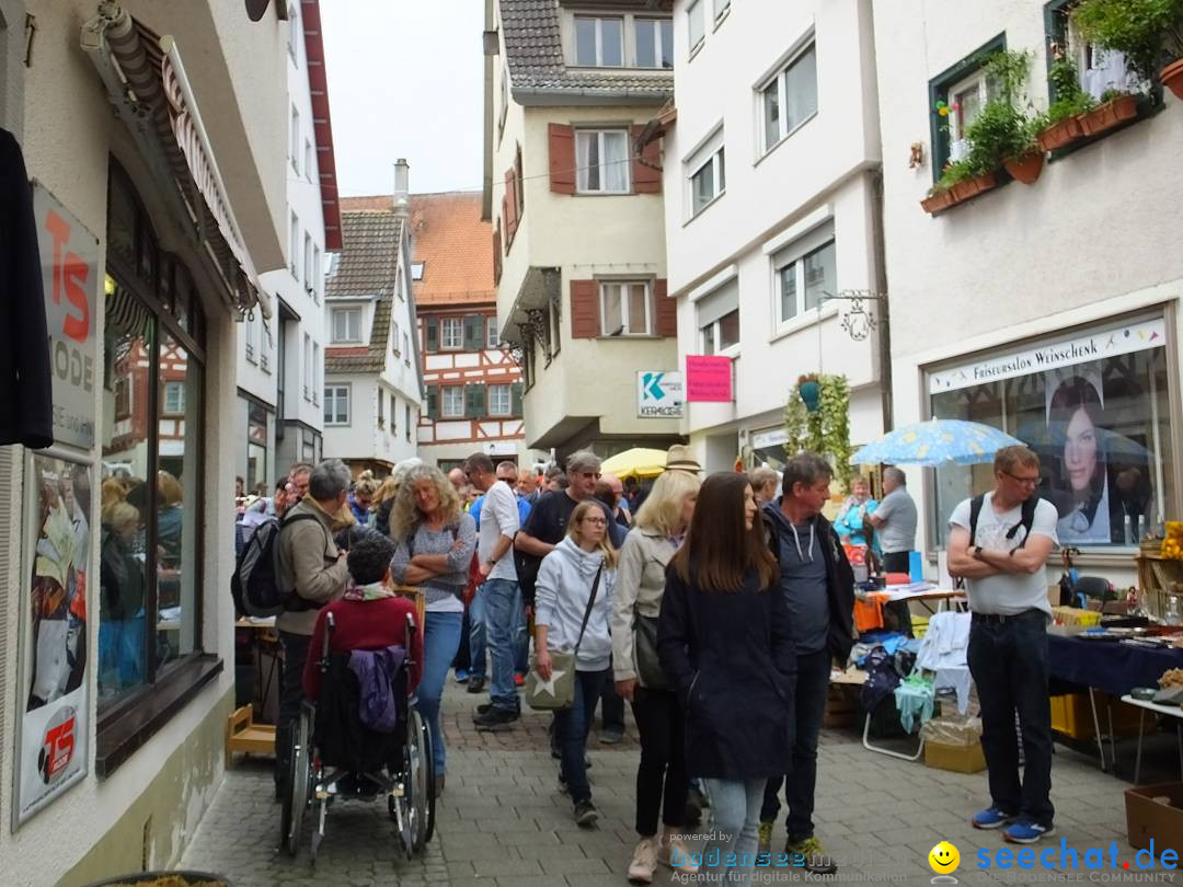 Flohmarkt in Riedlingen am Bodensee, 18.05.2019