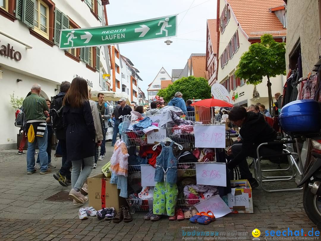 Flohmarkt in Riedlingen am Bodensee, 18.05.2019