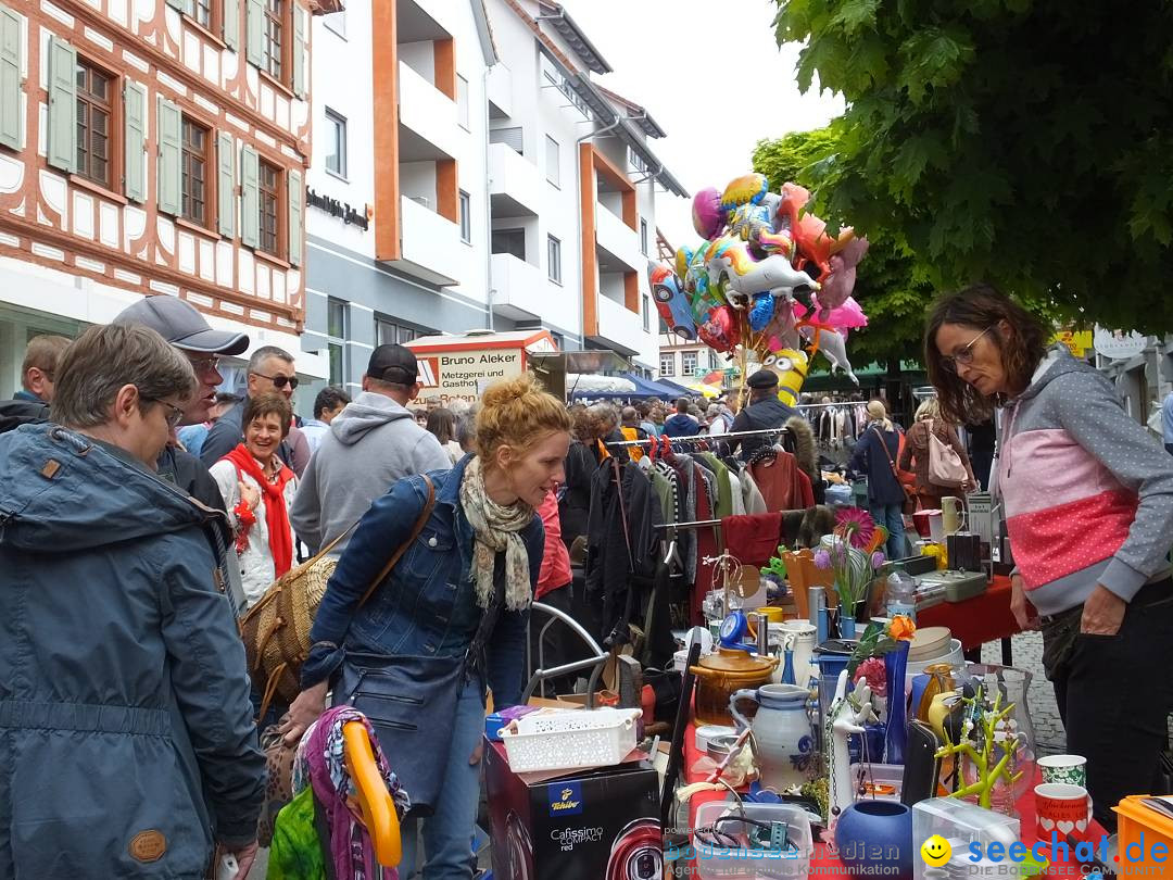 Flohmarkt in Riedlingen am Bodensee, 18.05.2019