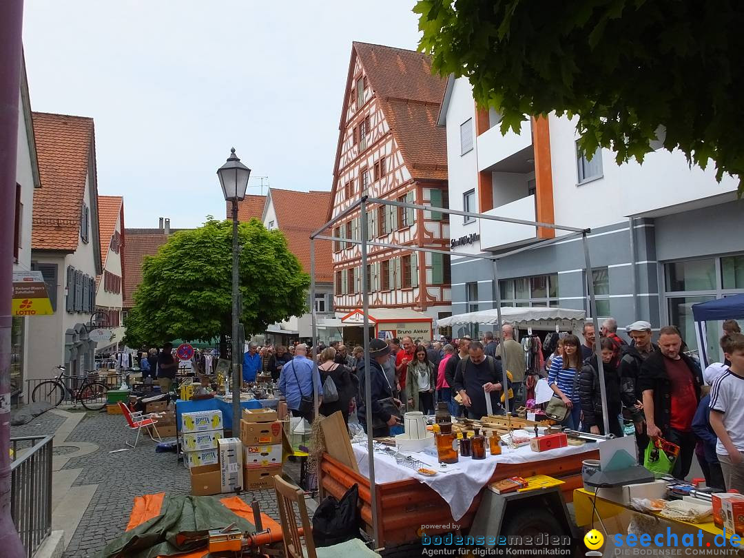 Flohmarkt in Riedlingen am Bodensee, 18.05.2019