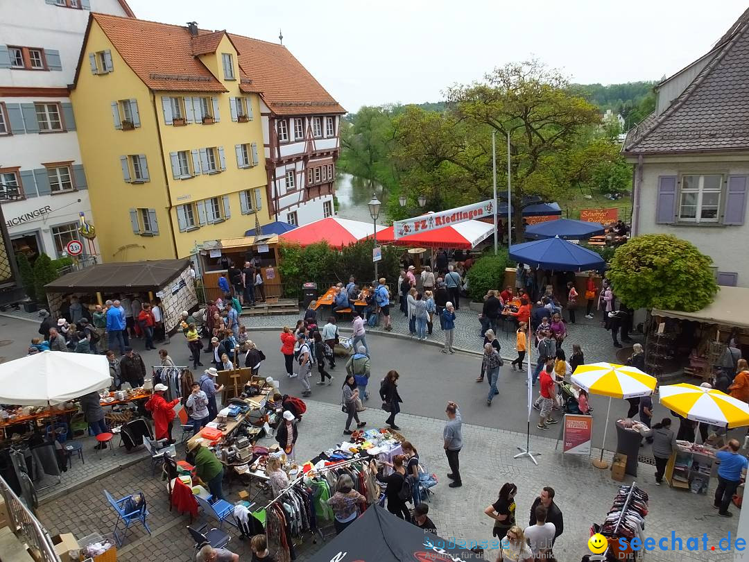 Flohmarkt in Riedlingen am Bodensee, 18.05.2019