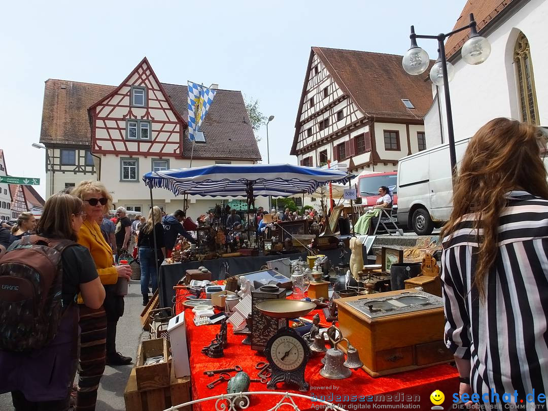 Flohmarkt in Riedlingen am Bodensee, 18.05.2019