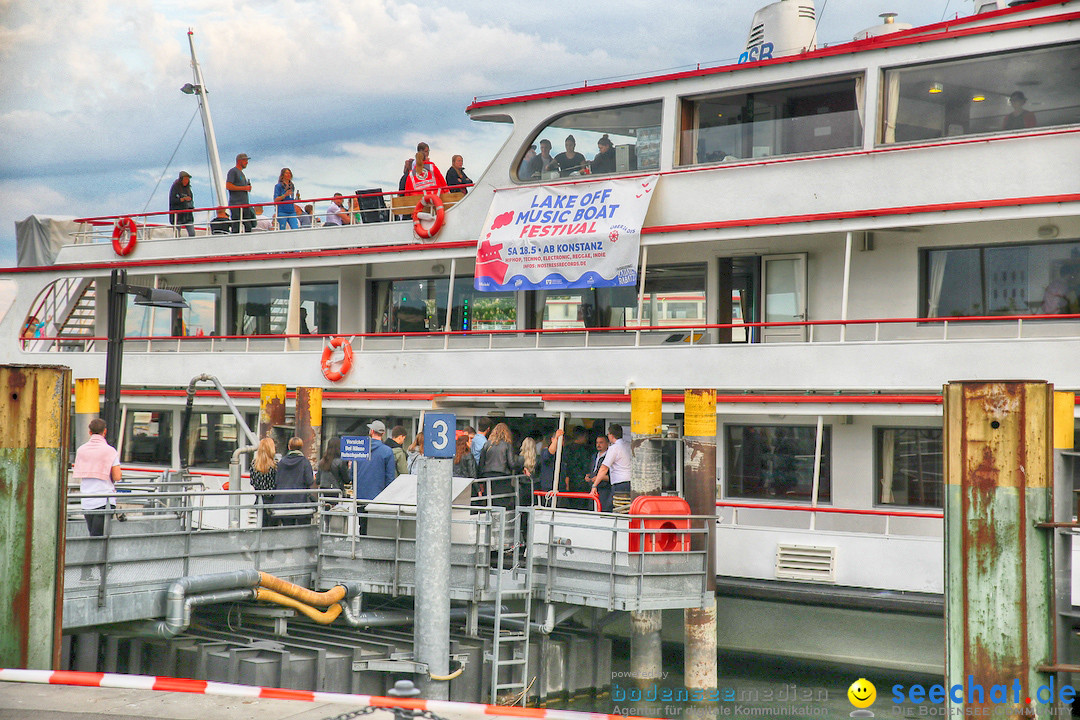 Lake Off Music Boat Festival: Konstanz-Meersburg am Bodensee, 18.05.2019