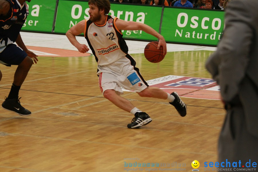 Basketball Bundesliga: ULM - BREMERHAVEN: Ulm, 27.02.2010