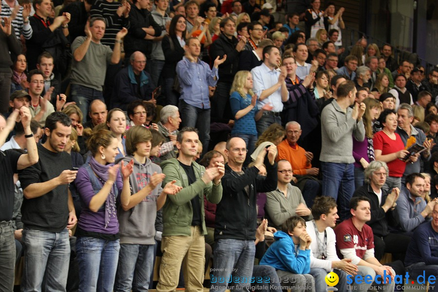 Basketball Bundesliga: ULM - BREMERHAVEN: Ulm, 27.02.2010