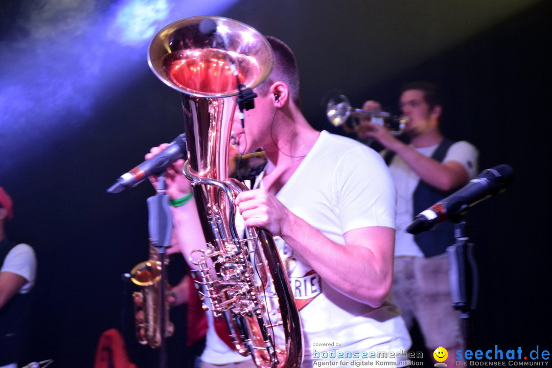 Schlossfest: BRASS MEETS BEATS: Brochenzell, 18.05.2019