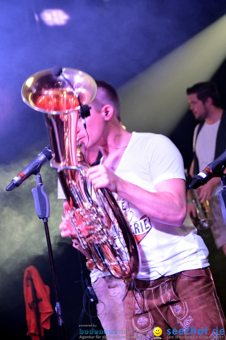 Schlossfest: BRASS MEETS BEATS: Brochenzell, 18.05.2019