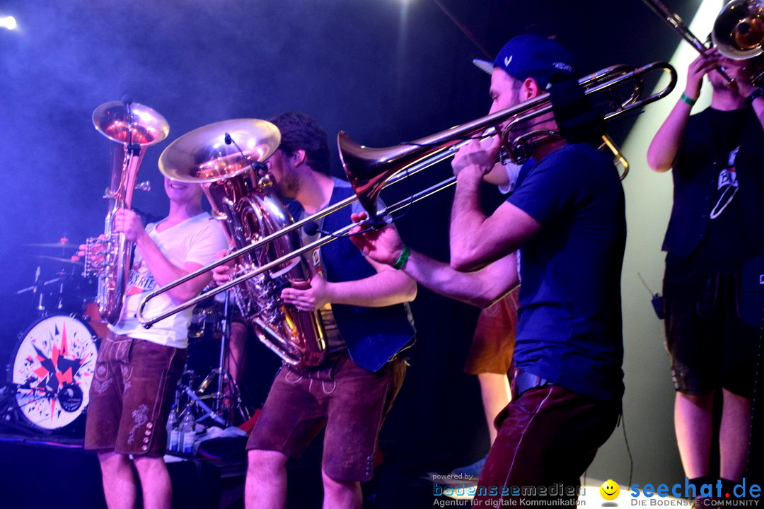 Schlossfest: BRASS MEETS BEATS: Brochenzell, 18.05.2019