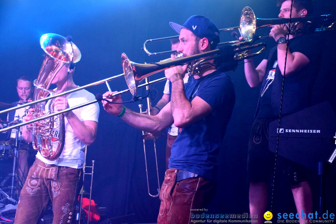 Schlossfest: BRASS MEETS BEATS: Brochenzell, 18.05.2019