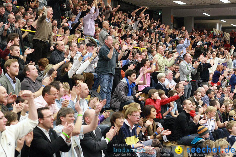 Basketball Bundesliga: ULM - BREMERHAVEN: Ulm, 27.02.2010