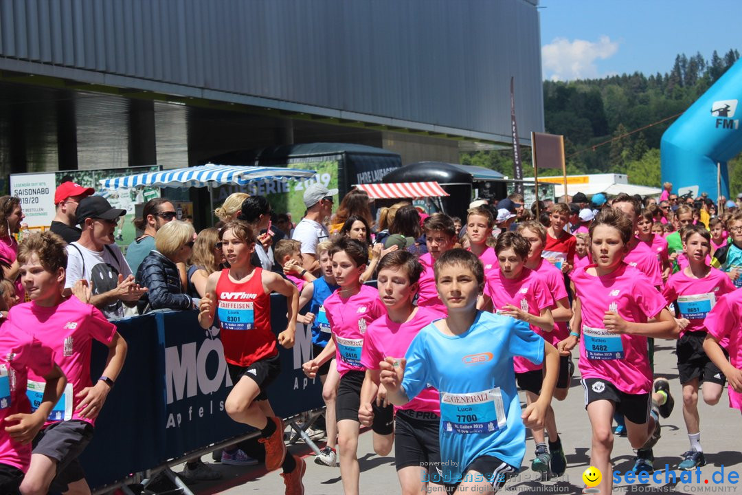 Auffahrtslauf: St. Gallen - Schweiz, 30.05.2019