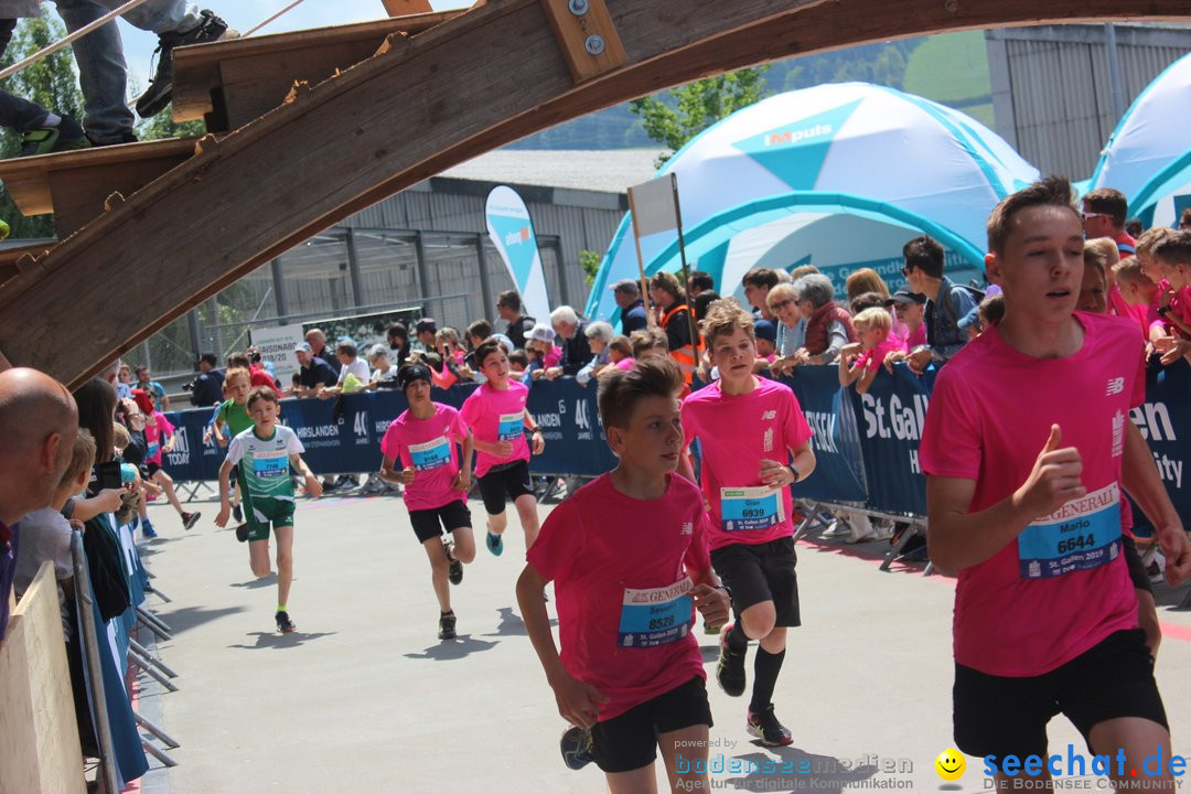 Auffahrtslauf: St. Gallen - Schweiz, 30.05.2019