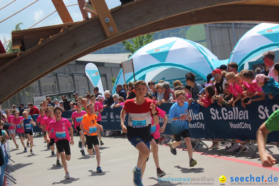 Auffahrtslauf: St. Gallen - Schweiz, 30.05.2019