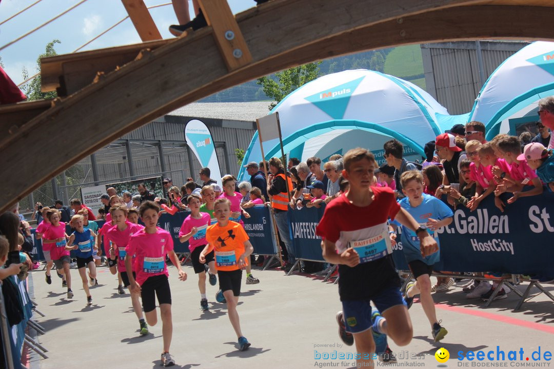 Auffahrtslauf: St. Gallen - Schweiz, 30.05.2019