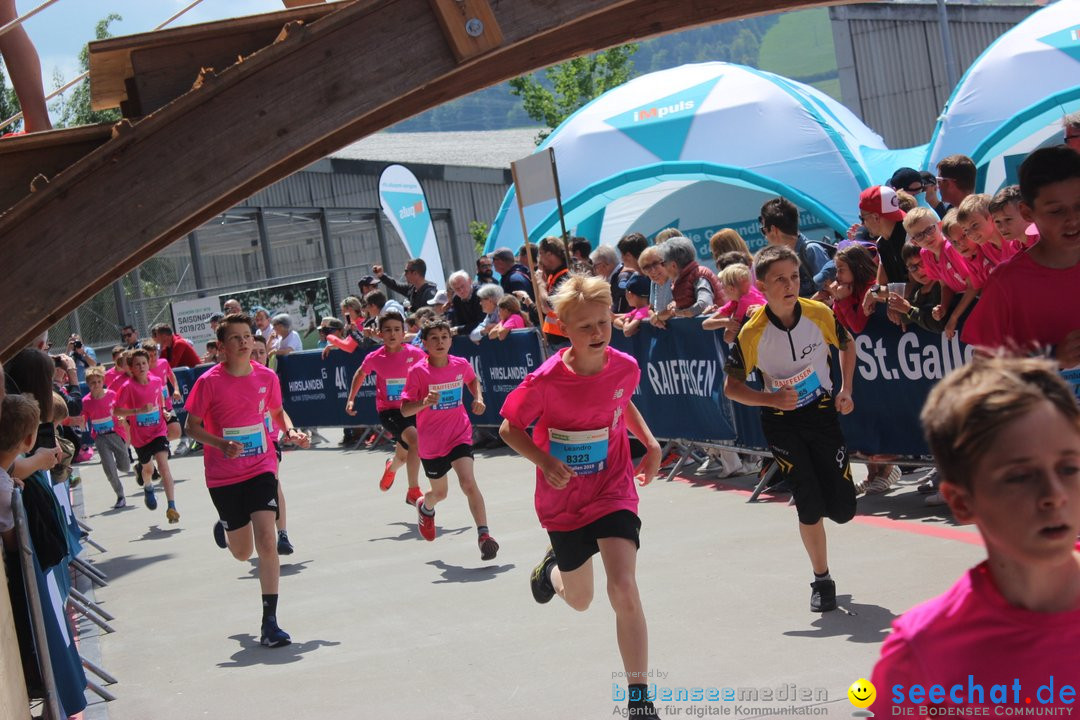 Auffahrtslauf: St. Gallen - Schweiz, 30.05.2019