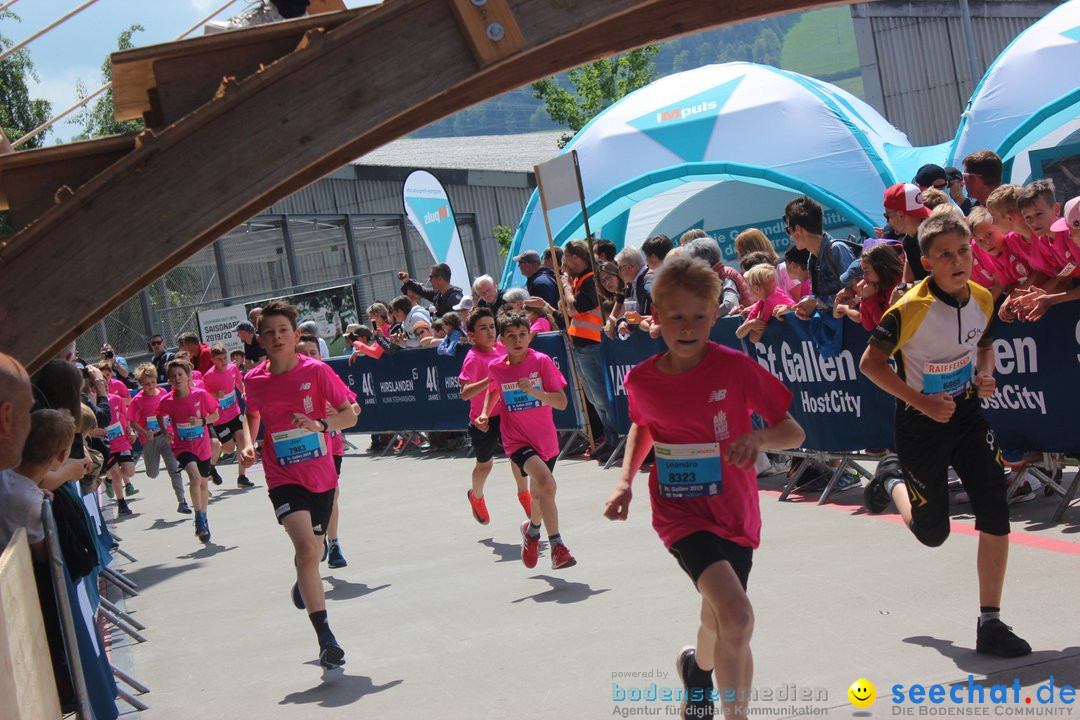 Auffahrtslauf: St. Gallen - Schweiz, 30.05.2019