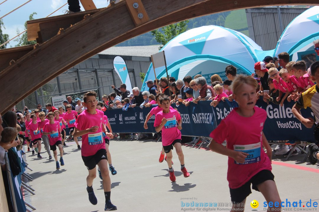 Auffahrtslauf: St. Gallen - Schweiz, 30.05.2019