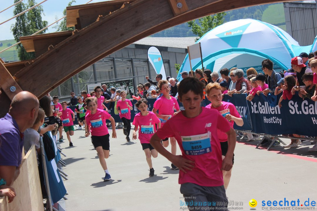 Auffahrtslauf: St. Gallen - Schweiz, 30.05.2019