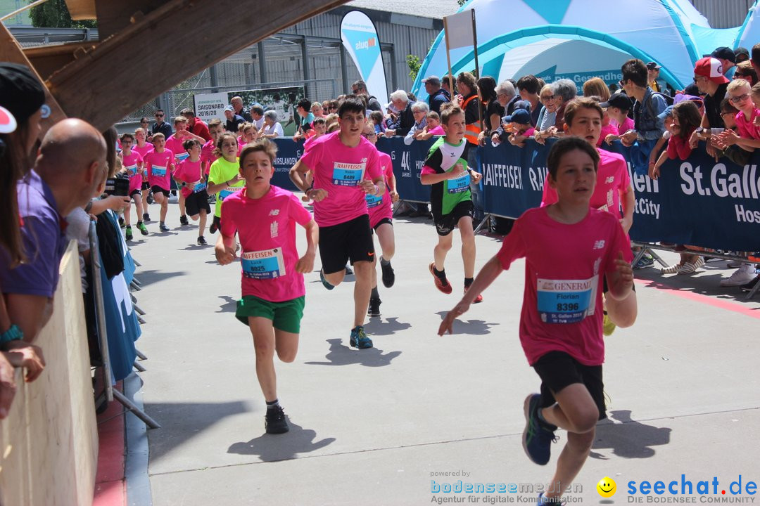 Auffahrtslauf: St. Gallen - Schweiz, 30.05.2019