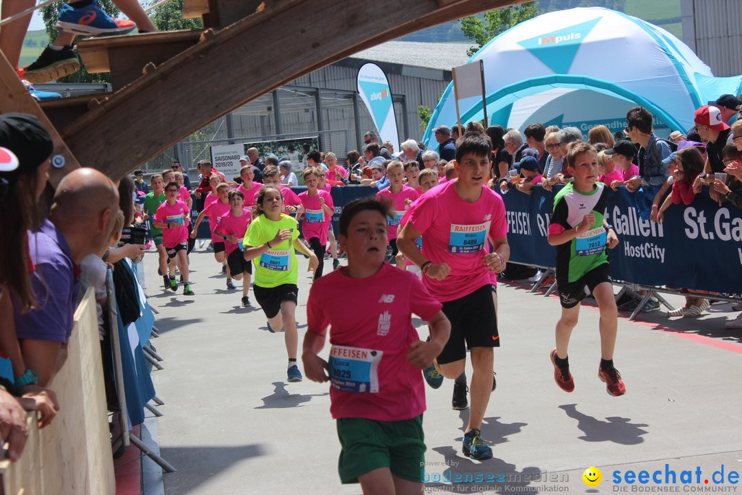 Auffahrtslauf: St. Gallen - Schweiz, 30.05.2019