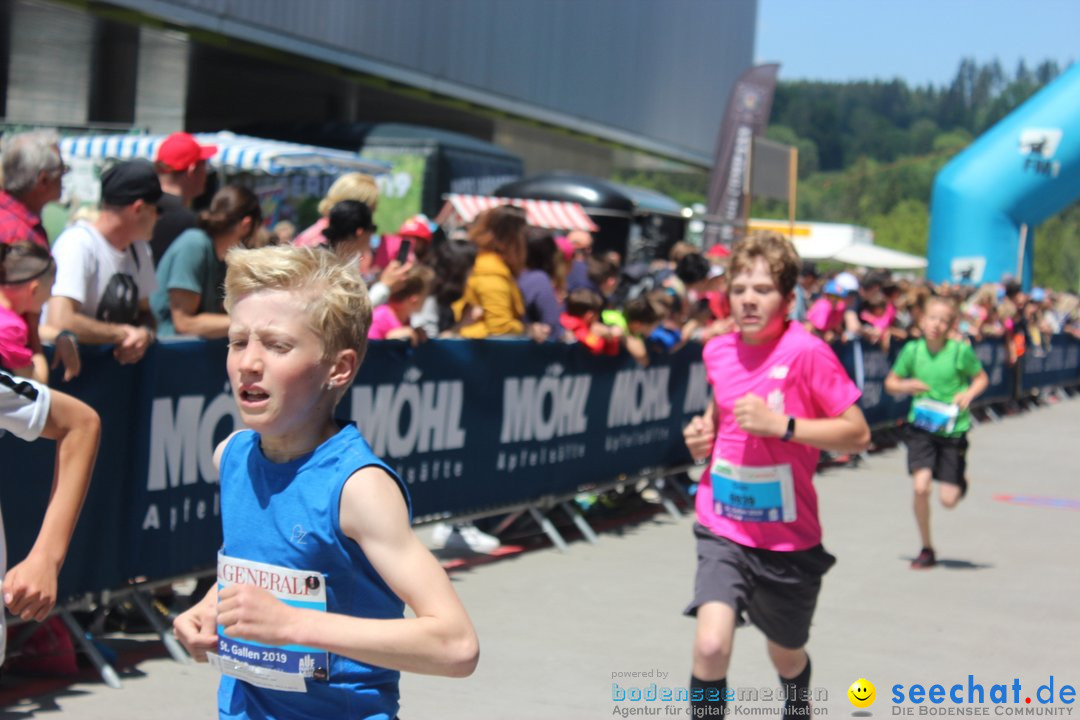 Auffahrtslauf: St. Gallen - Schweiz, 30.05.2019