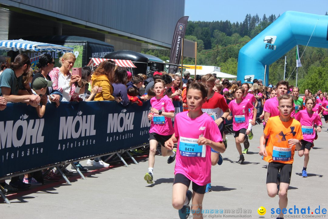 Auffahrtslauf: St. Gallen - Schweiz, 30.05.2019