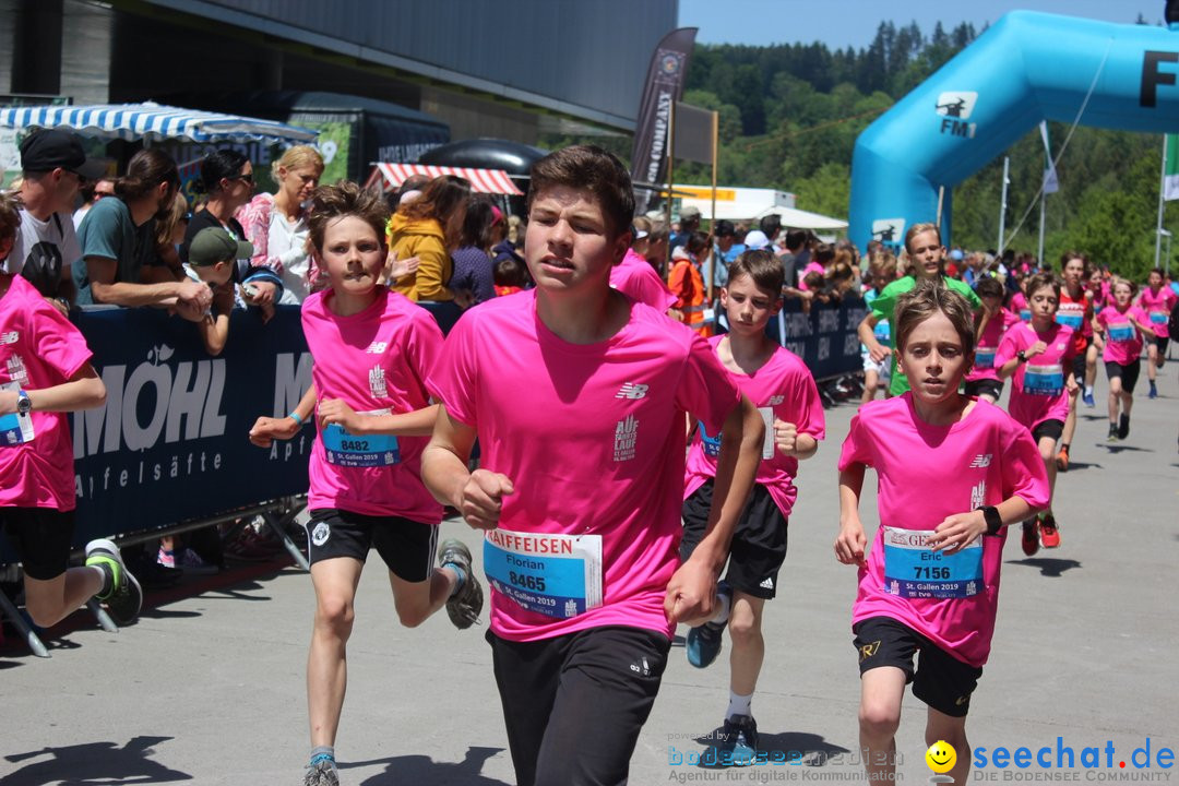 Auffahrtslauf: St. Gallen - Schweiz, 30.05.2019