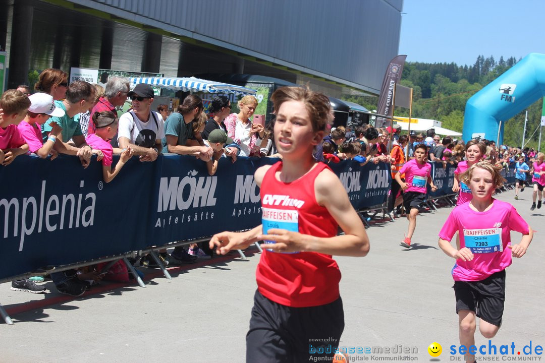 Auffahrtslauf: St. Gallen - Schweiz, 30.05.2019