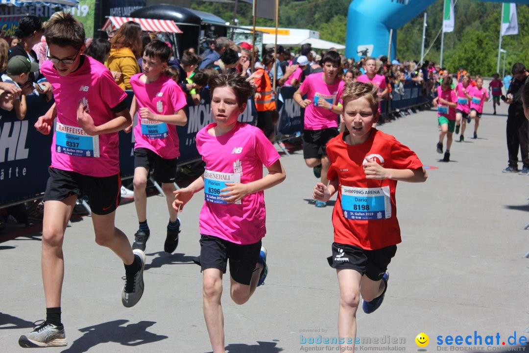 Auffahrtslauf: St. Gallen - Schweiz, 30.05.2019