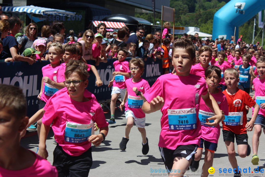 Auffahrtslauf: St. Gallen - Schweiz, 30.05.2019