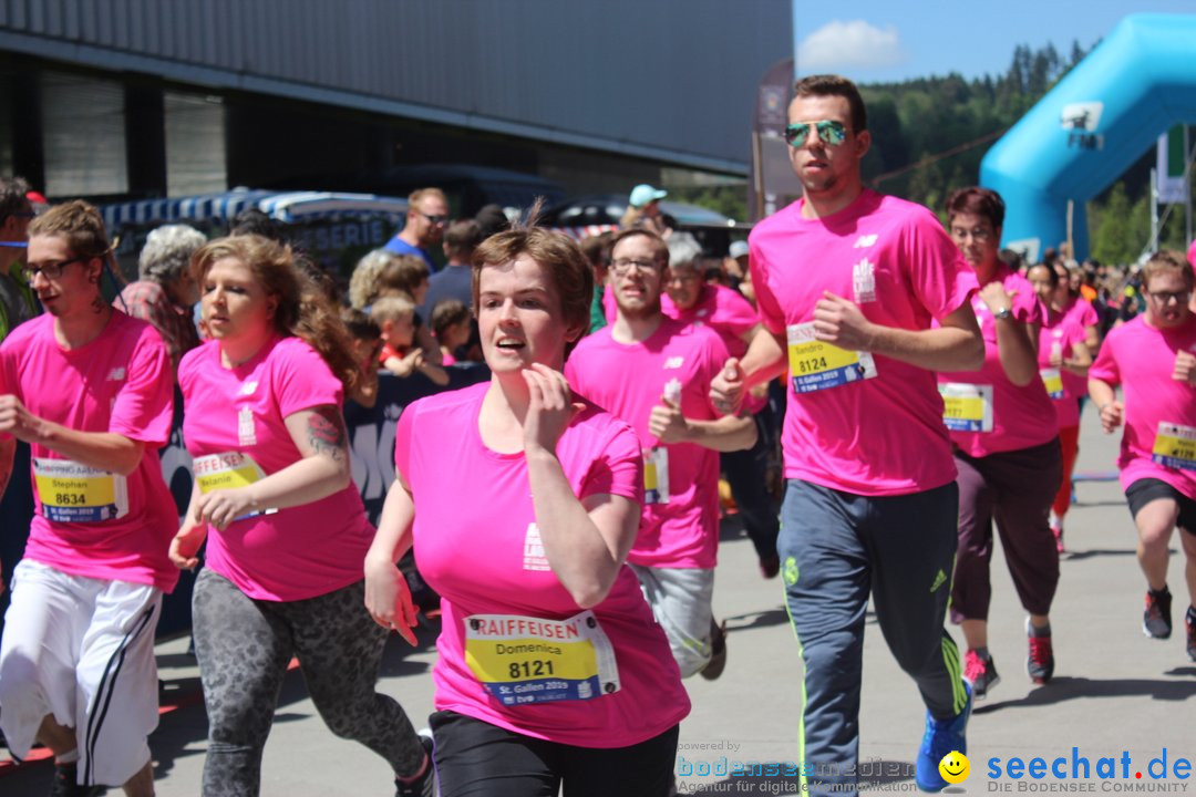 Auffahrtslauf: St. Gallen - Schweiz, 30.05.2019