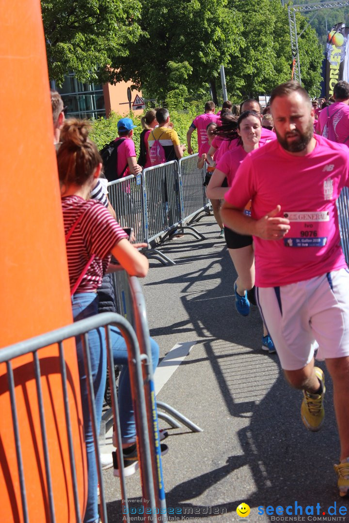 Auffahrtslauf: St. Gallen - Schweiz, 30.05.2019