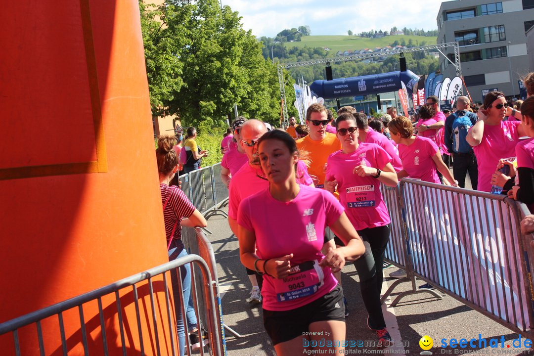 Auffahrtslauf: St. Gallen - Schweiz, 30.05.2019