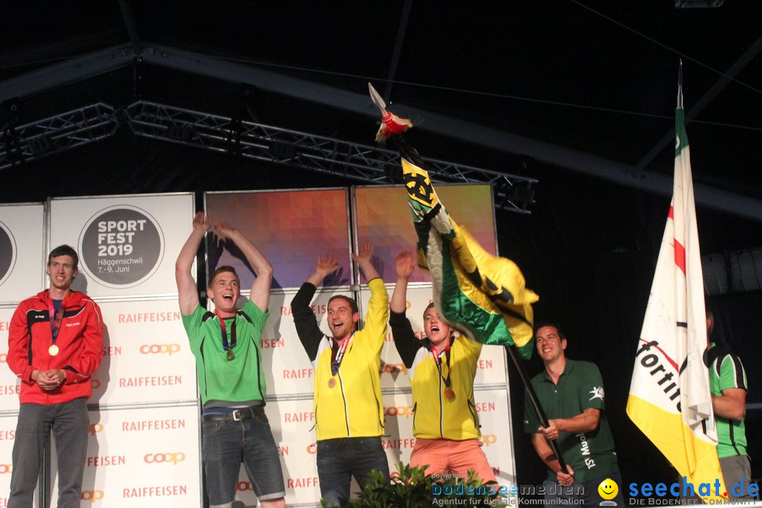 Sportfest: Haeggenschwil, 09.06.2019