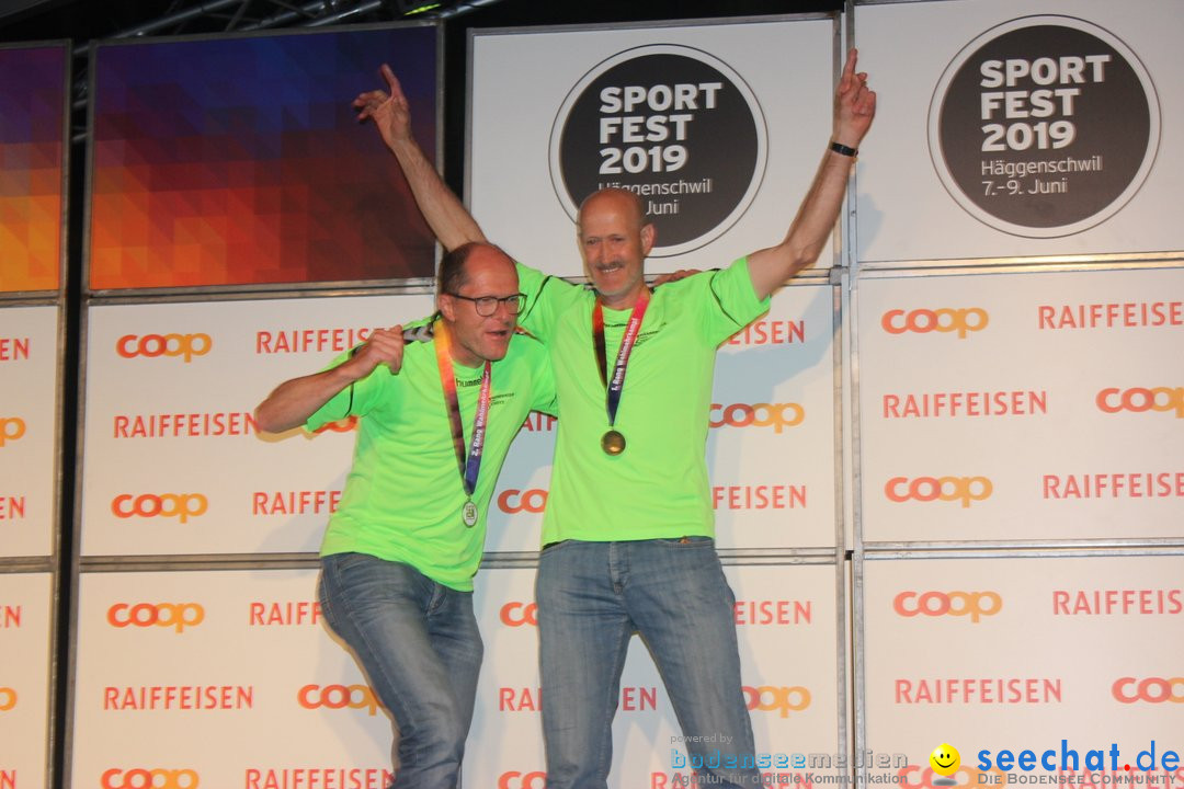 Sportfest: Haeggenschwil, 09.06.2019