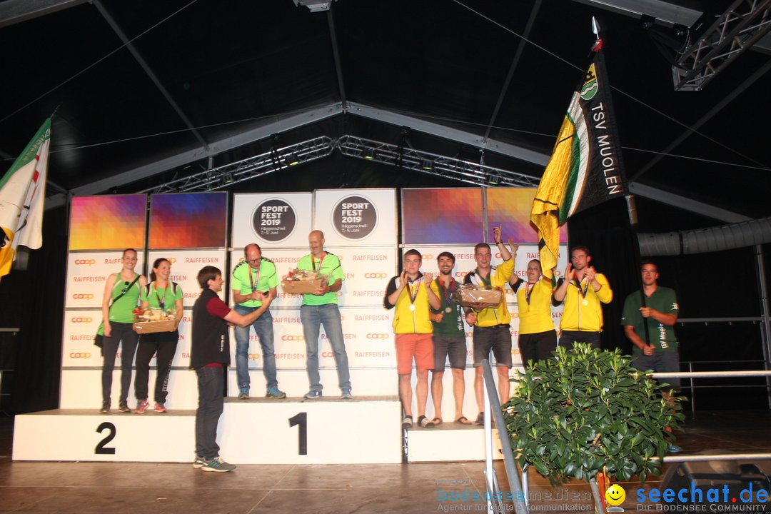 Sportfest: Haeggenschwil, 09.06.2019