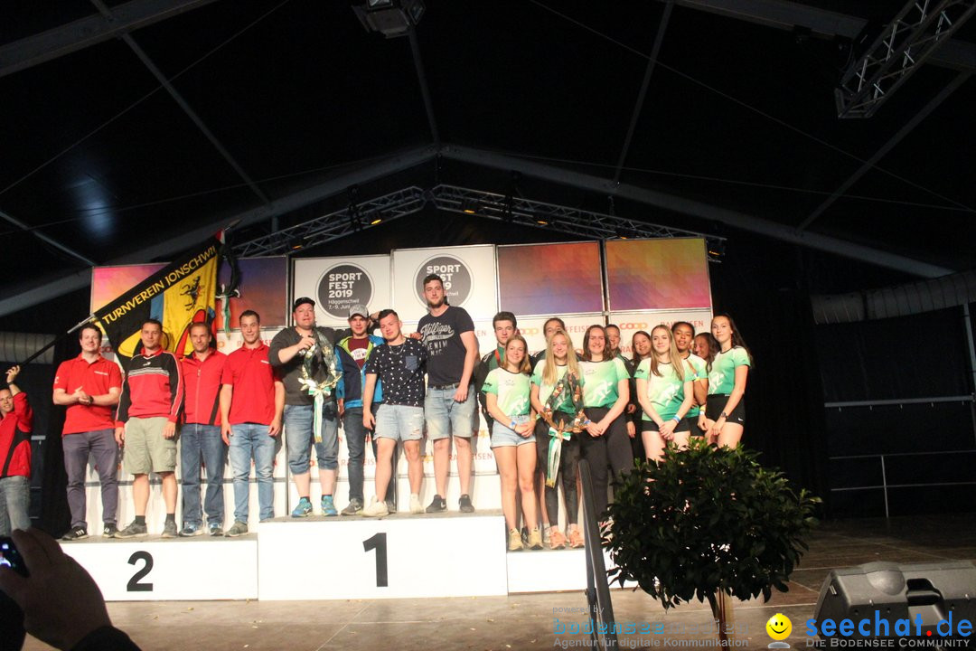 Sportfest: Haeggenschwil, 09.06.2019