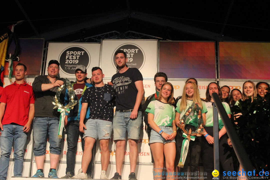 Sportfest: Haeggenschwil, 09.06.2019