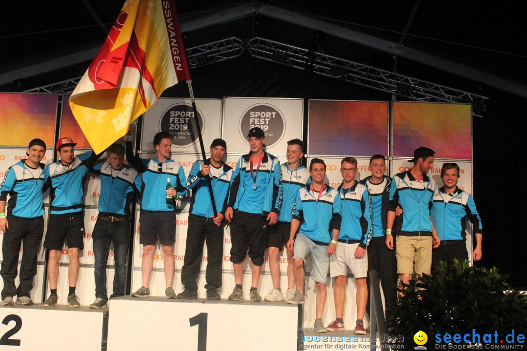 Sportfest: Haeggenschwil, 09.06.2019