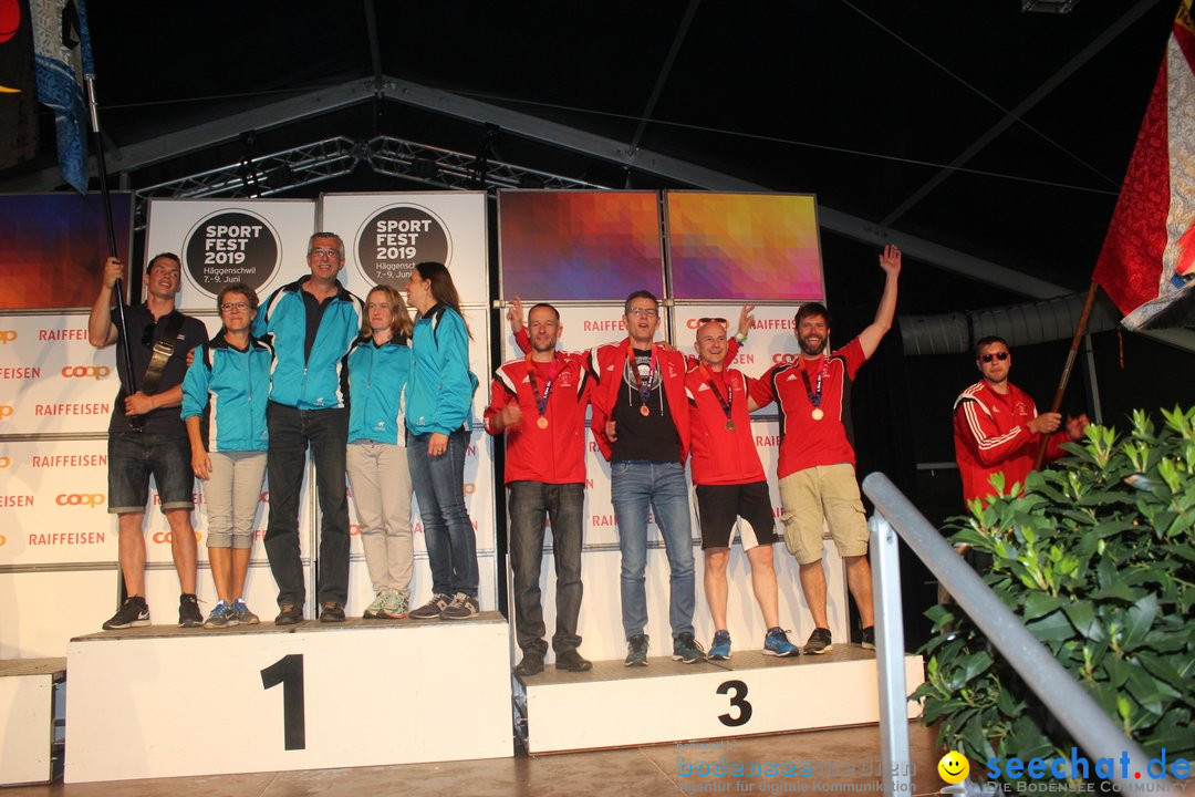 Sportfest: Haeggenschwil, 09.06.2019