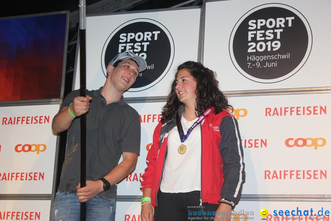 Sportfest: Haeggenschwil, 09.06.2019