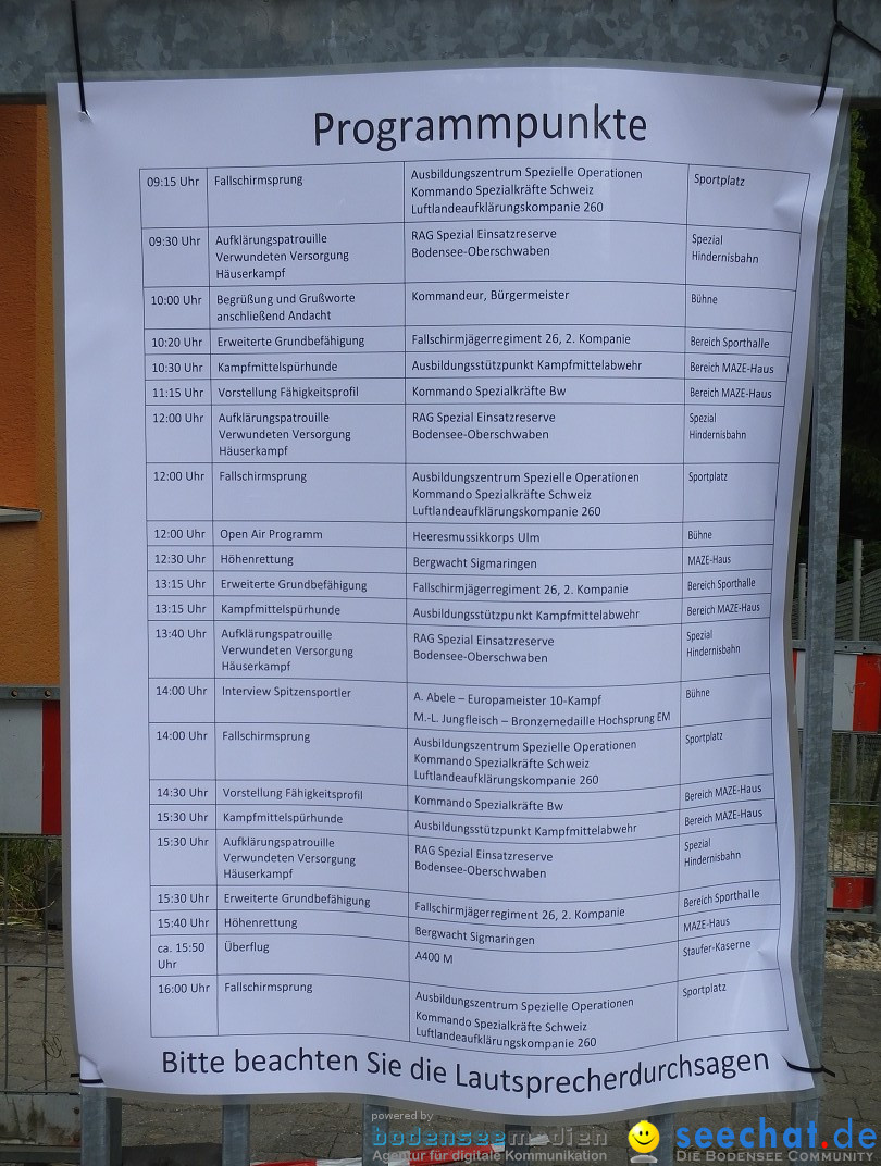 Tag der Bundeswehr: Pfullendorf, 15.06.2019